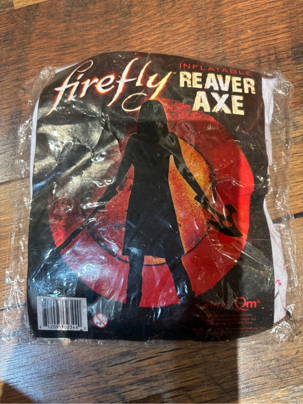2017 firefly reaver axe cosplay inflatable costume prop
